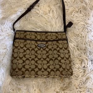 Signature coach purse